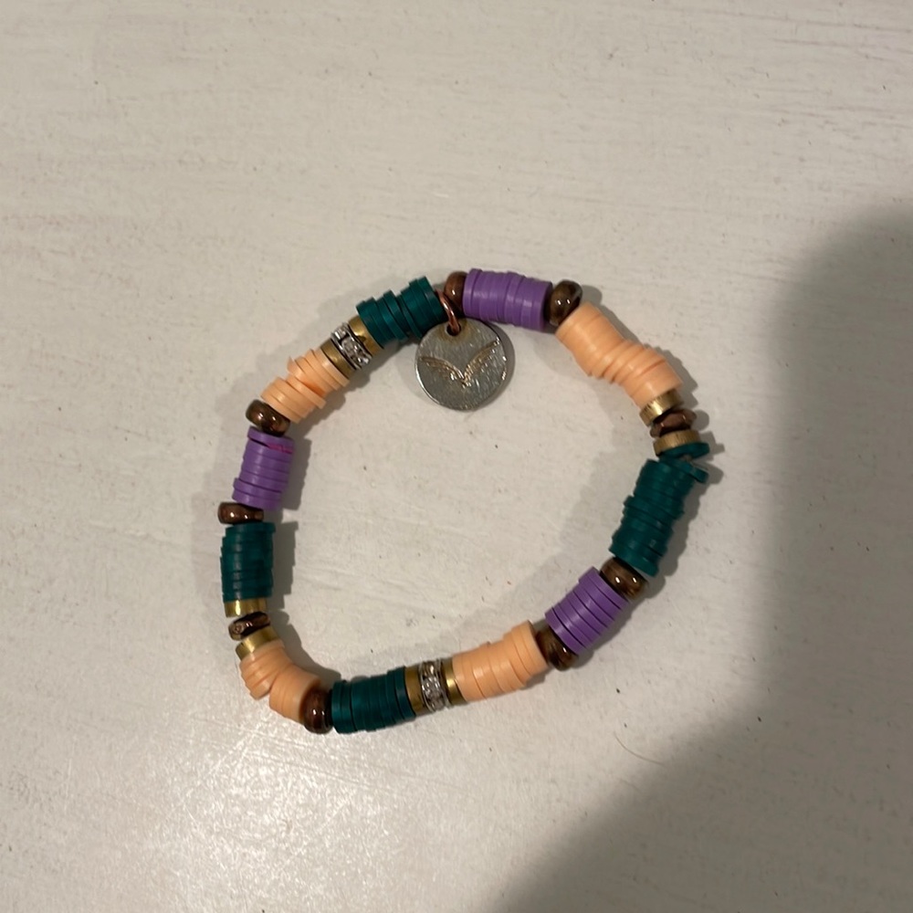 colorful beaded braclet